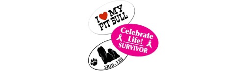 Oval Stickers