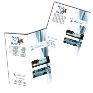 8.5'' x 5.5'' Brochures / Flyers/ Trifolds