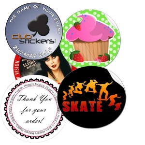 2.5'' Round Sticker Label